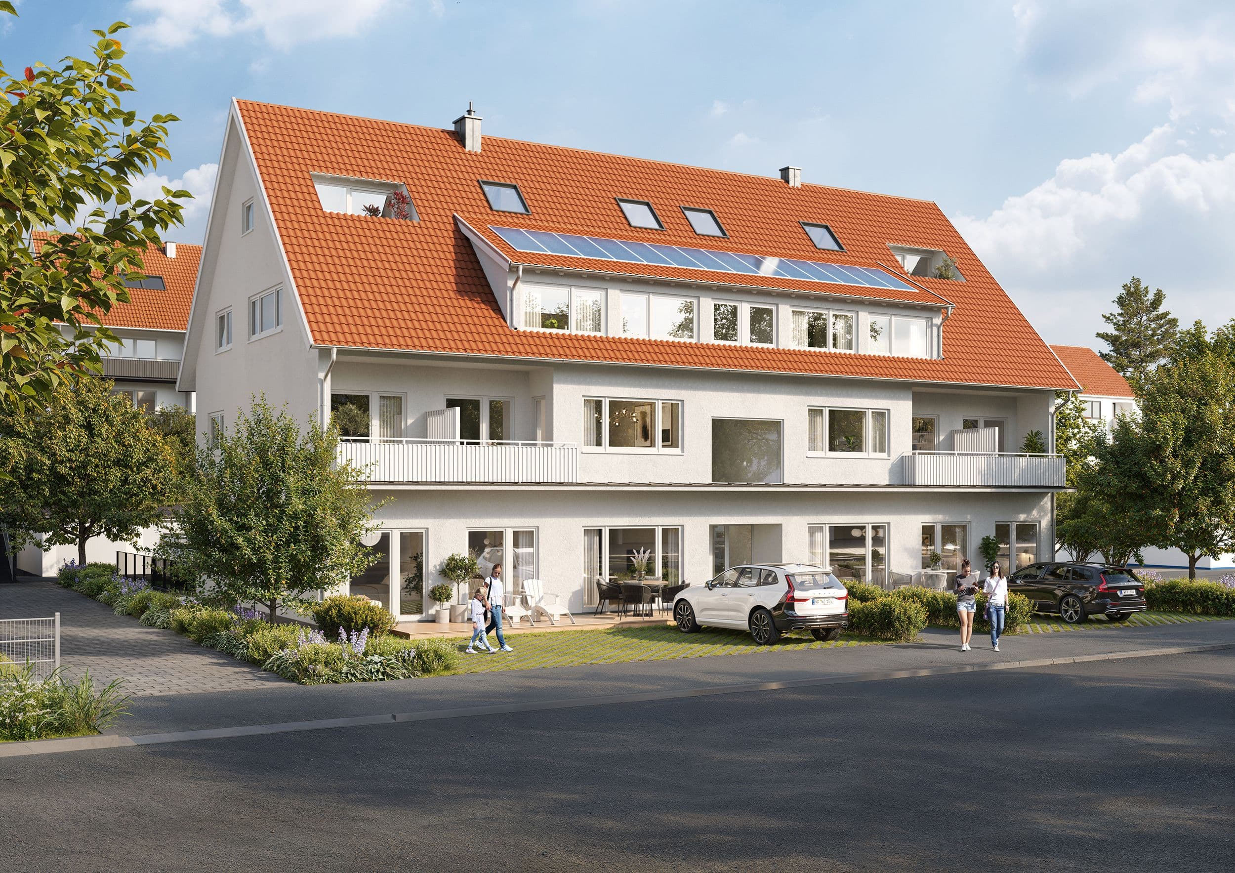 Energetische Sanierung Marbacher Straße, Ludwigsburg – Dachaufstockung