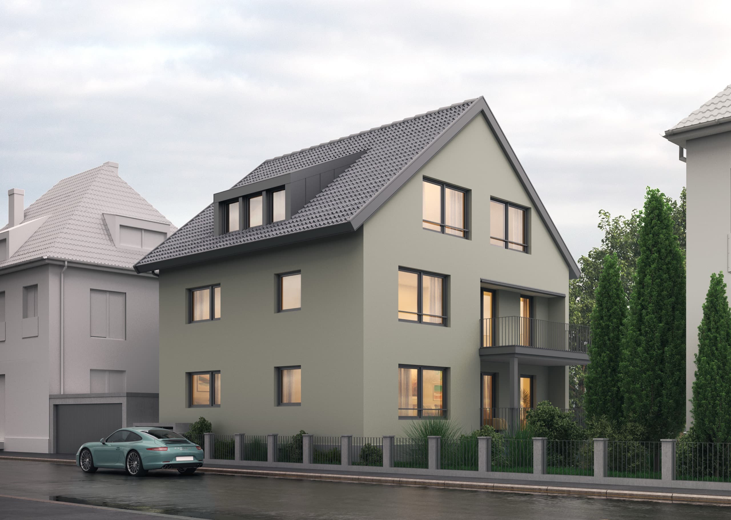 Energetische Sanierung Reginenstraße, Stuttgart-Degerloch – Fertigstellung